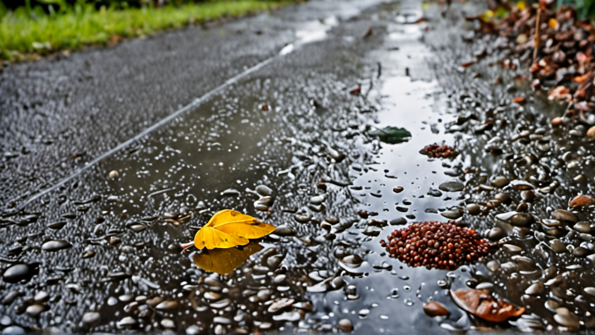 Personne empilant des sacs de granulés sur une palette dans un garage.