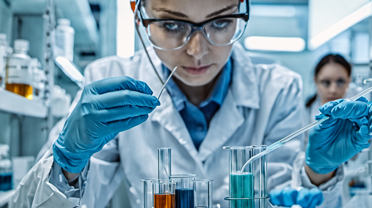 Scientifiques discutant d’un modèle vaccinal à partir de données en laboratoire.