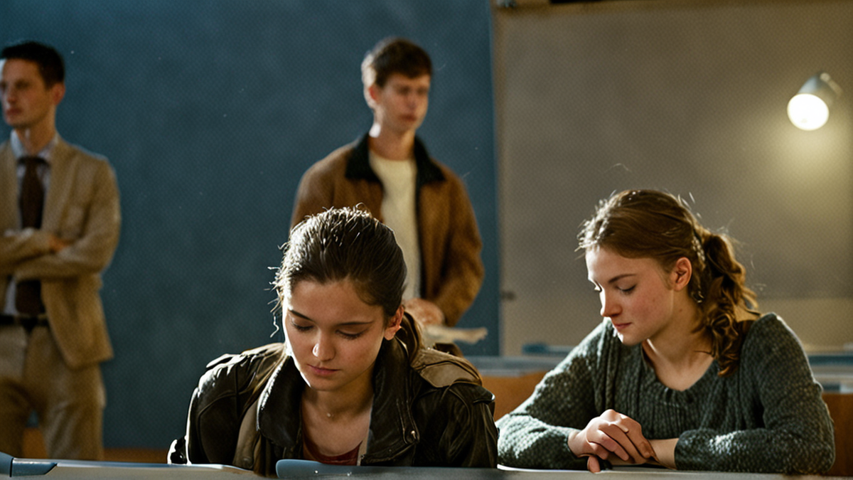Étudiants en animation travaillant sur ordinateur dans une salle de cours.