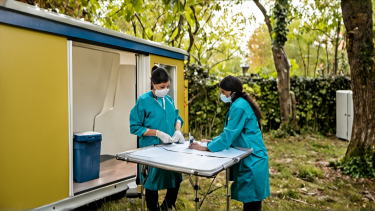 Cliniques mobiles : comment elles ramènent des soins de base là où tout est compliqué