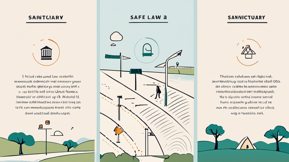 Illustration d’un parcours en trois étapes sans texte.