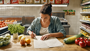 Illustration principale — Courses : la méthode en 10 minutes pour limiter l’addition sans manger moins bien
