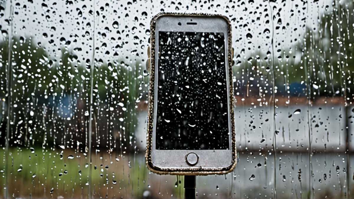 Une main consulte les réglages de consommation de données sur un smartphone.