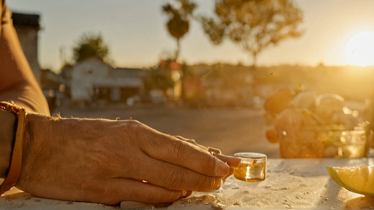 Habitants échangeant près d’un frigo solidaire en fin de journée, ambiance chaleureuse.