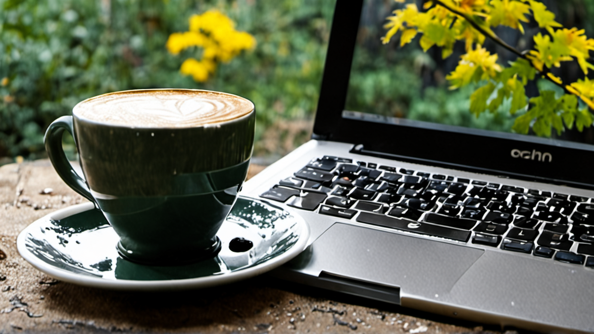 Une main compare des requêtes sur un ordinateur portable.