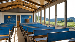 Une école alimente ses salles grâce à des panneaux solaires sur le toit.