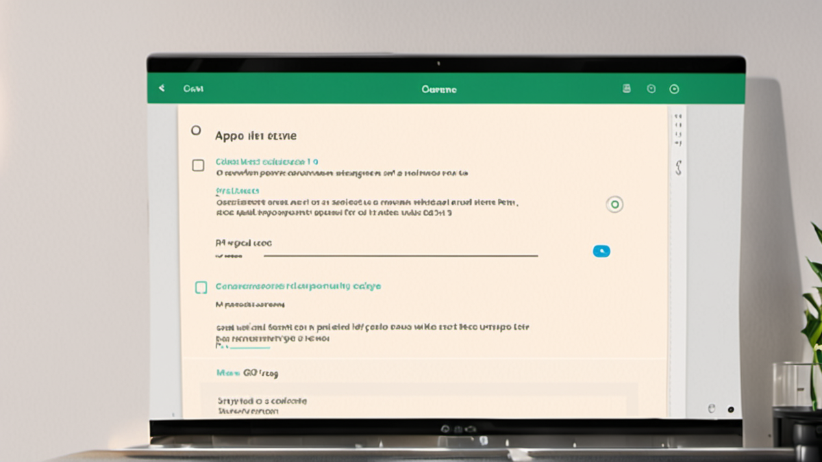 Écran de paramètres d’application illustrant transparence et signalement.