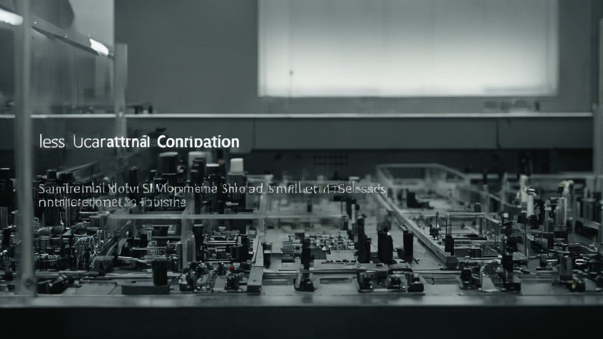 Schéma abstrait montrant un contrôle humain dans un processus algorithmique.