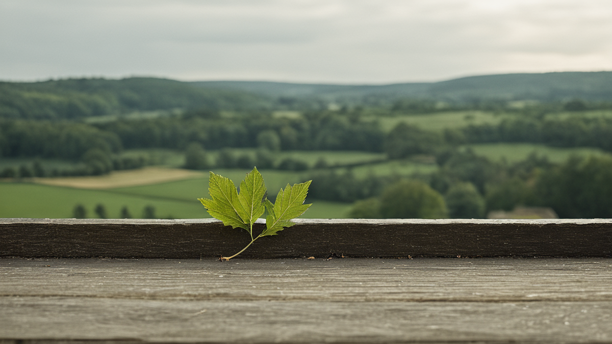 Panneau d’affichage d’immeuble avec documents anonymes, symbole du suivi des consommations.