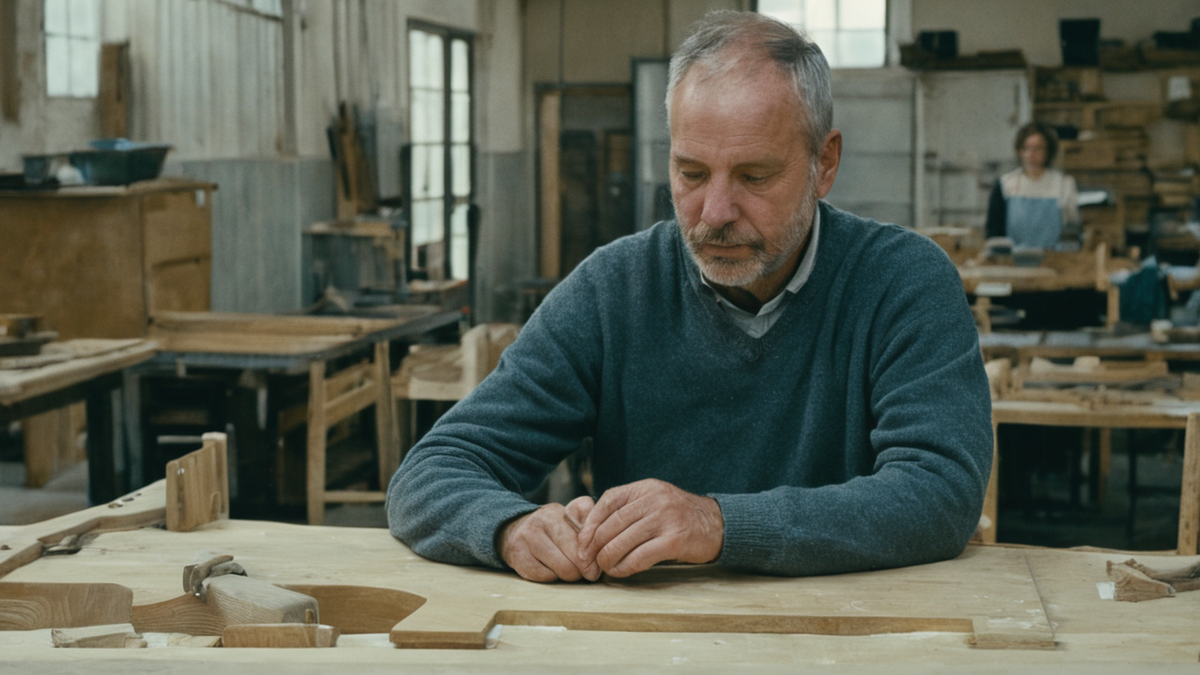 Espace de formation pratique attenant à un atelier.