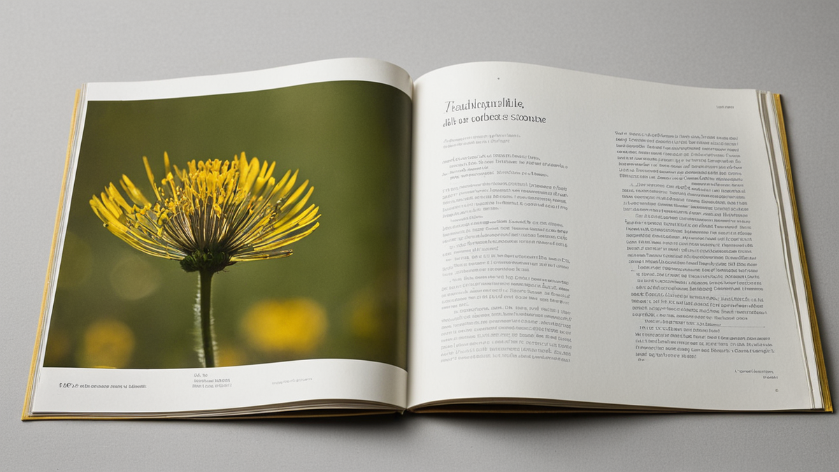 Livre jeunesse ouvert avec un objet d’exploration posé à côté.