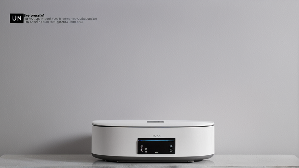 Routeur Wi-Fi et objets connectés dans un salon, approche respectueuse de la vie privée.