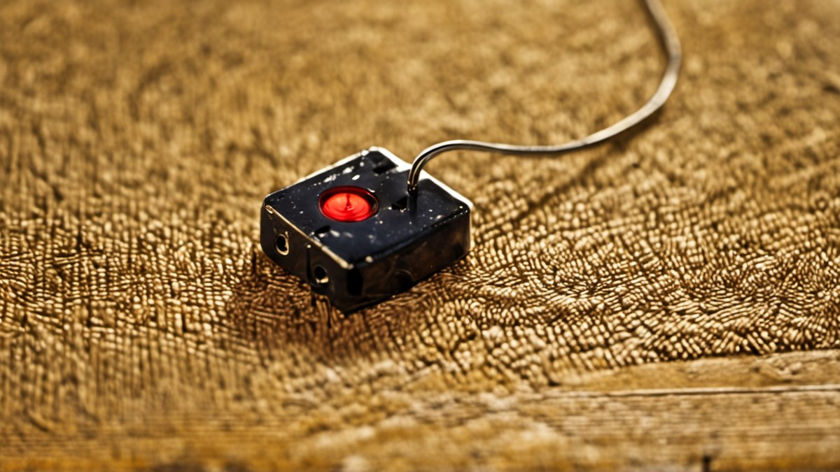 Un cadenas et une carte SIM posés sur une table.