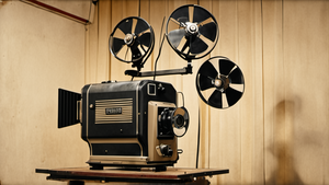 Projecteur et bobines illustrant la restauration de films pour Berlinale Classics.