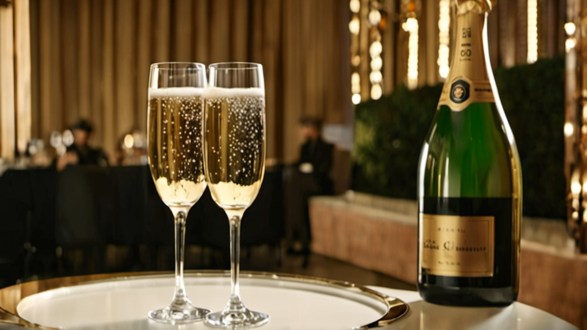 Ambiance de soirée illustrant la cérémonie des César.