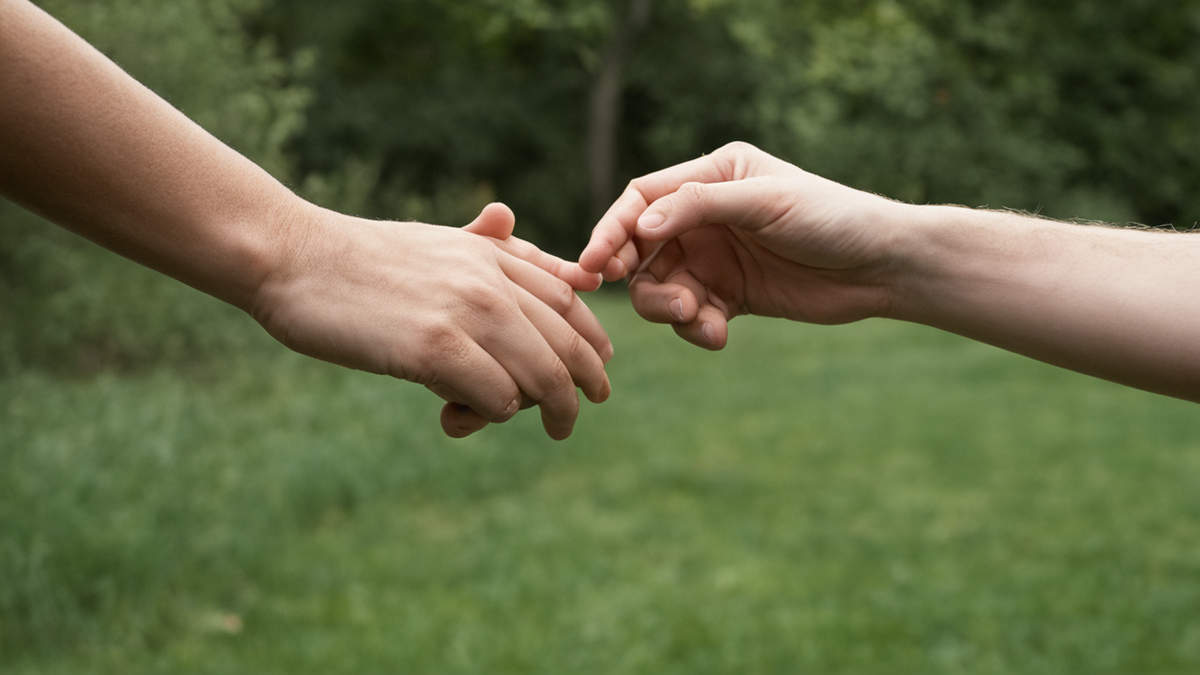 Petit groupe en mouvement dans un parc, illustrant le rôle du collectif.