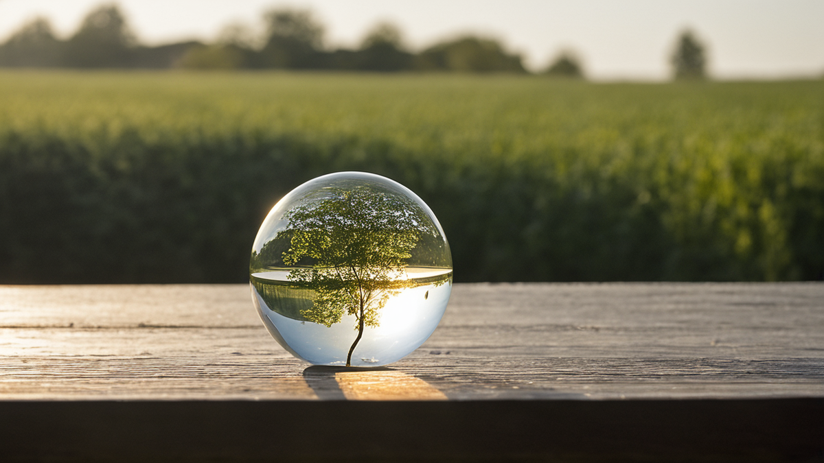 Parcelle agrivoltaïque montrant des zones d’ombre et de lumière sur les cultures.
