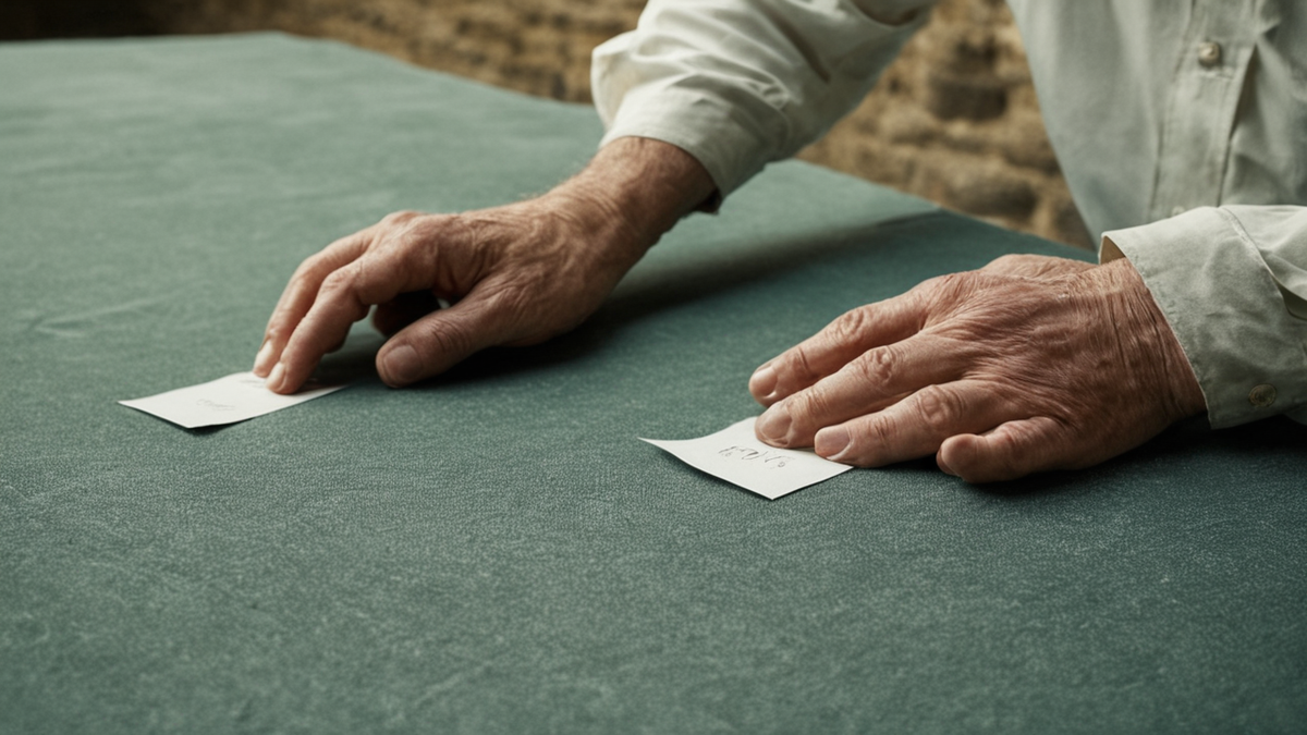 Couches réutilisables et accessoires de lavage posés sur une table dans une scène de méthode domestique
