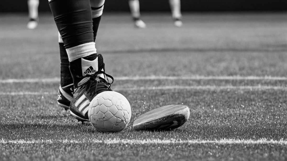 Panneau de changement au bord d'un terrain pendant un match.