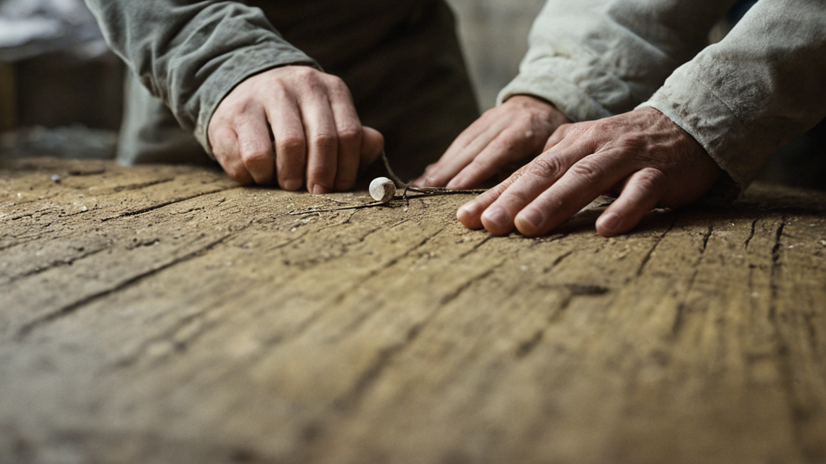 Instruments et scène après une soirée de chant collectif.
