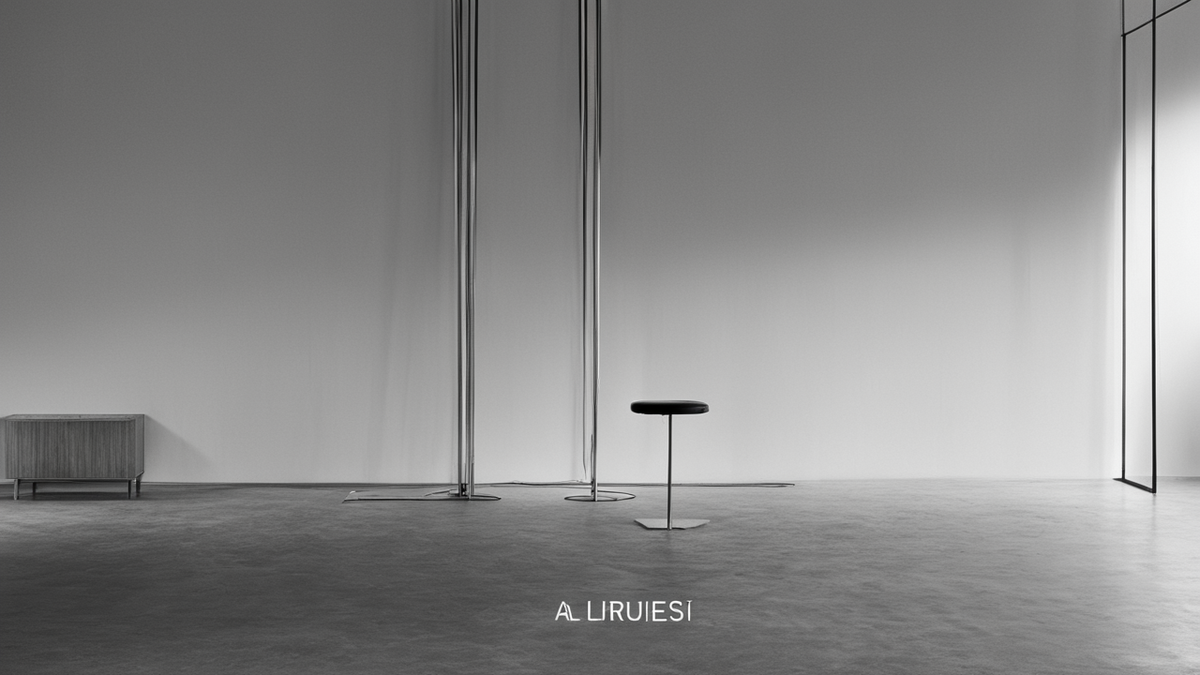 Salle d'écoute avec platine et enceintes avant une session collective.