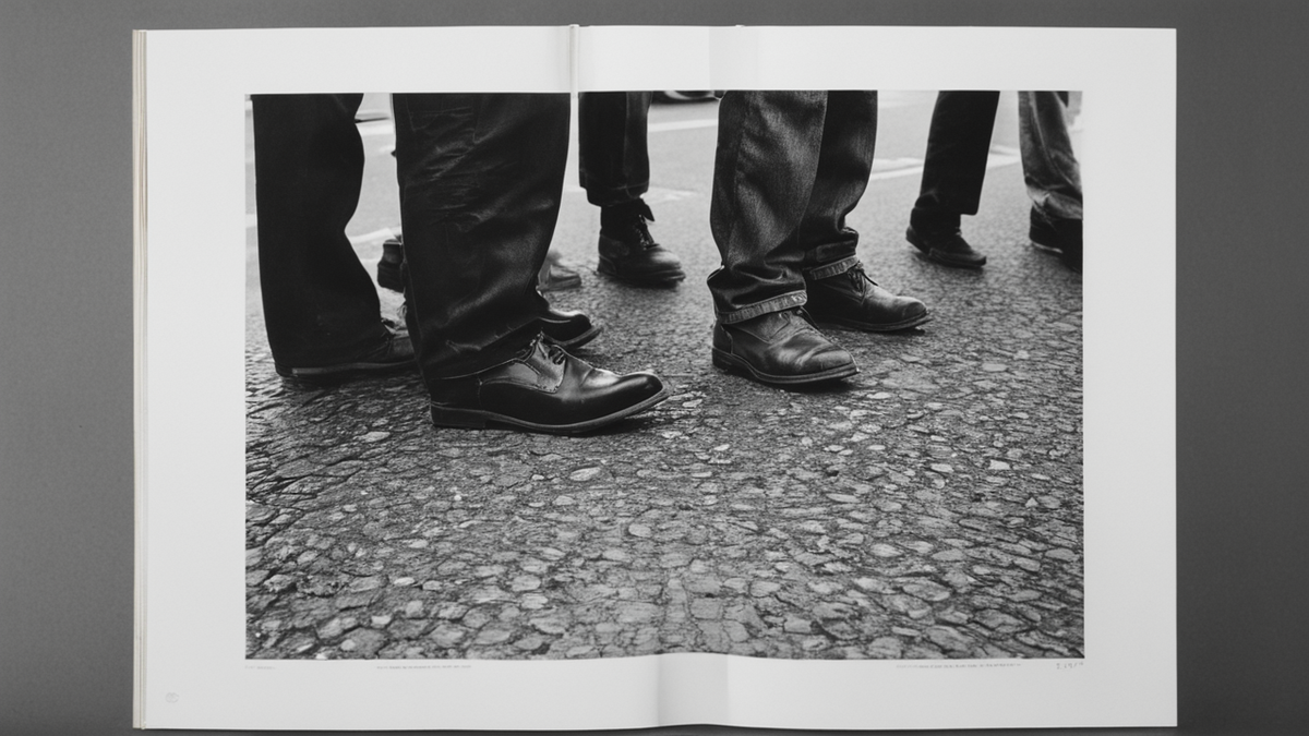 Coin de terrain préparé pour une action de coiffure solidaire