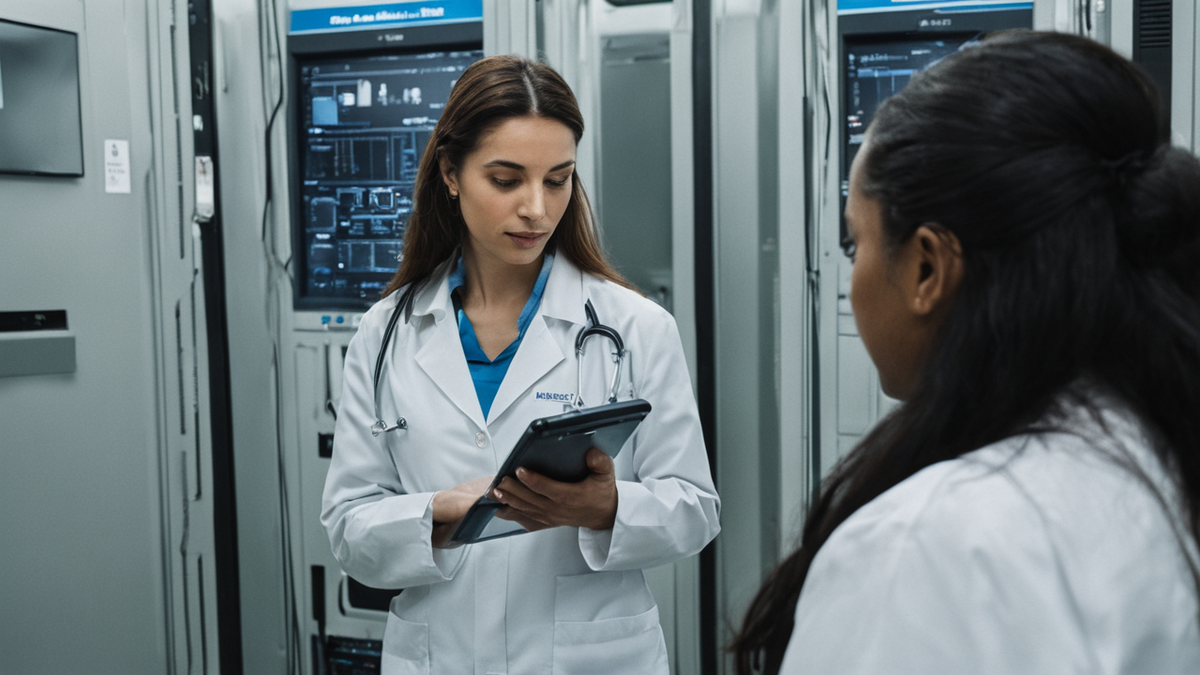 Point de dépistage ou d’orientation médicale avec flux organisé de patients