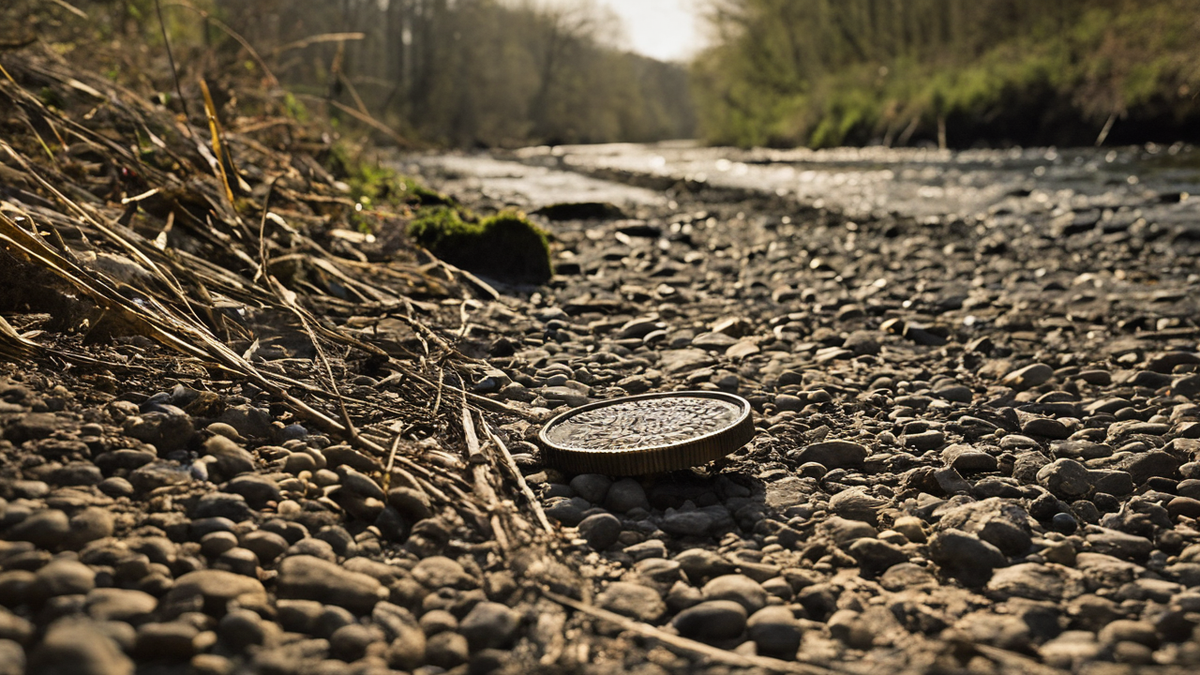 Coin de cour d'école avec sol perméable et aménagement pour infiltrer l'eau.