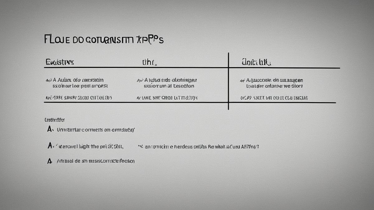 Un écran affichant des outils de vérification visuelle, avec informations floues.