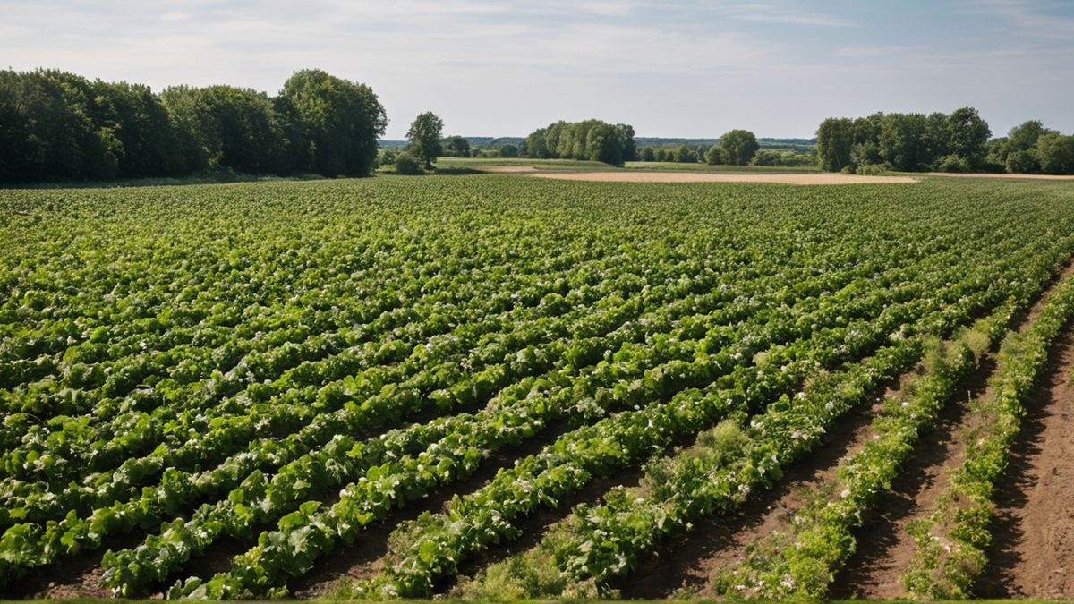 Bande arbustive au bord d’un paysage désertique montrant une restauration discrète.