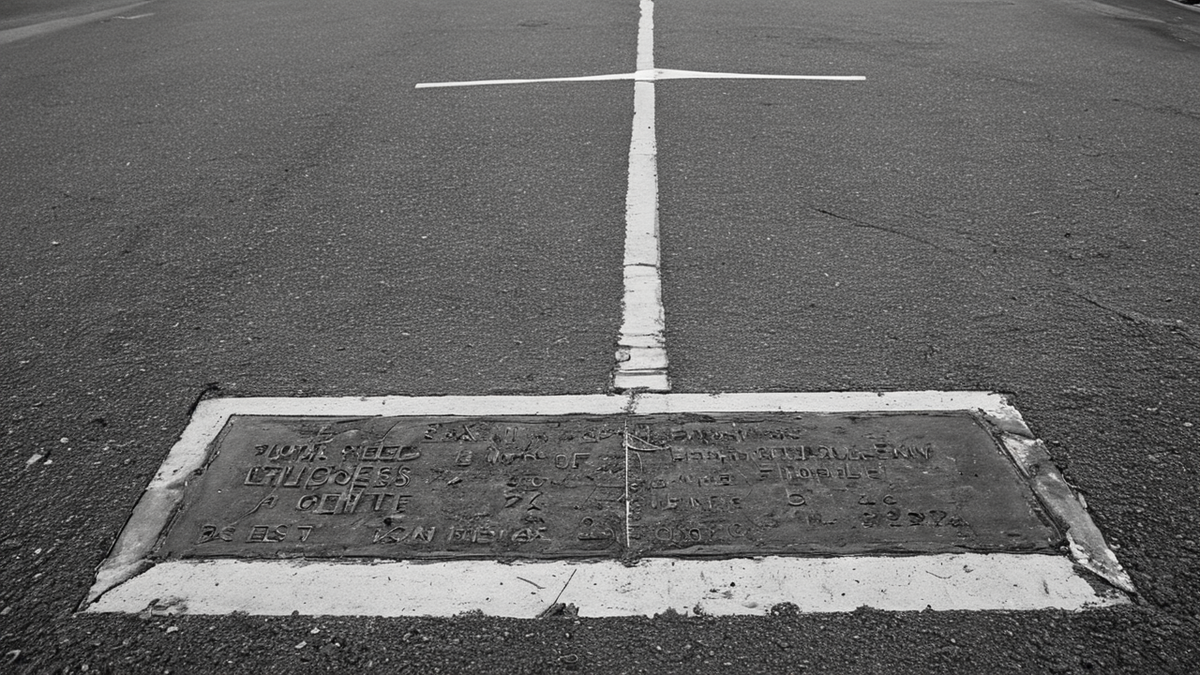 Des éléments de mobilier et de signalétique de rue dans un projet de relance urbaine à Detroit.