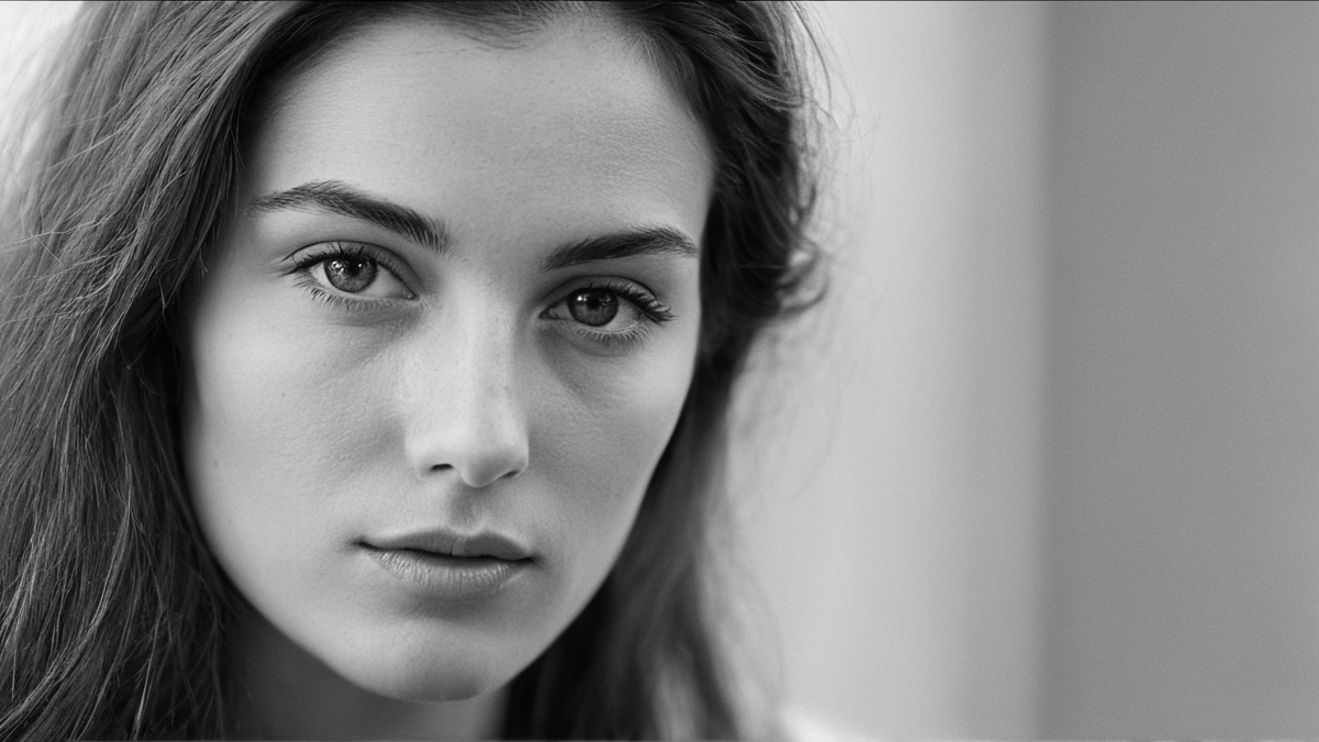 Accrochage de portraits dans une galerie de musée avec visiteurs de dos