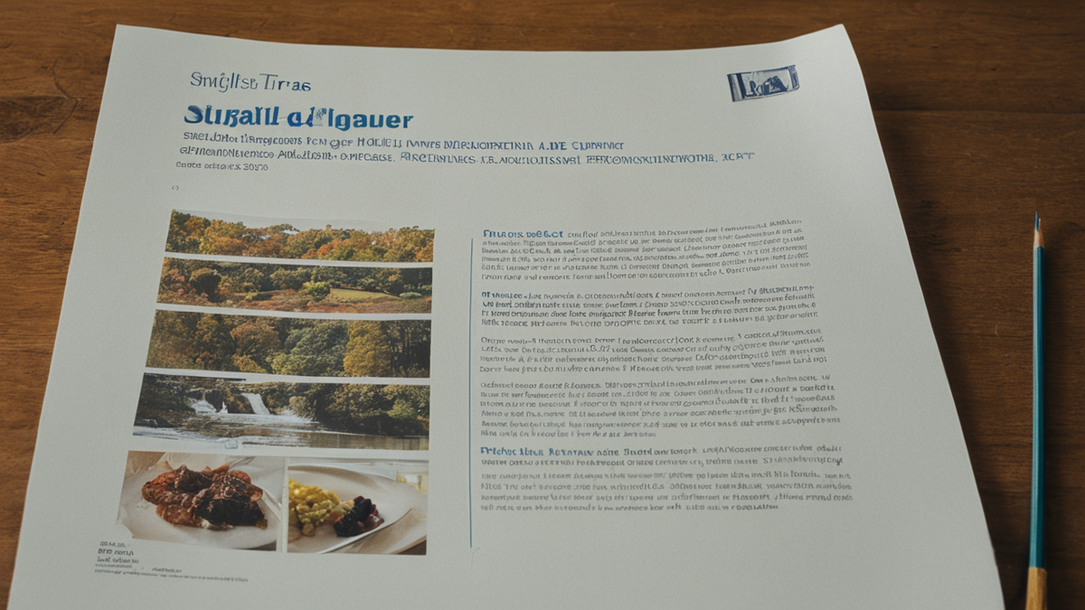 Papiers et relevés triés avec onglets colorés, sans texte lisible.