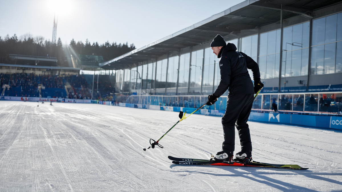 Équipement et ambiance d’une compétition paralympique d’hiver