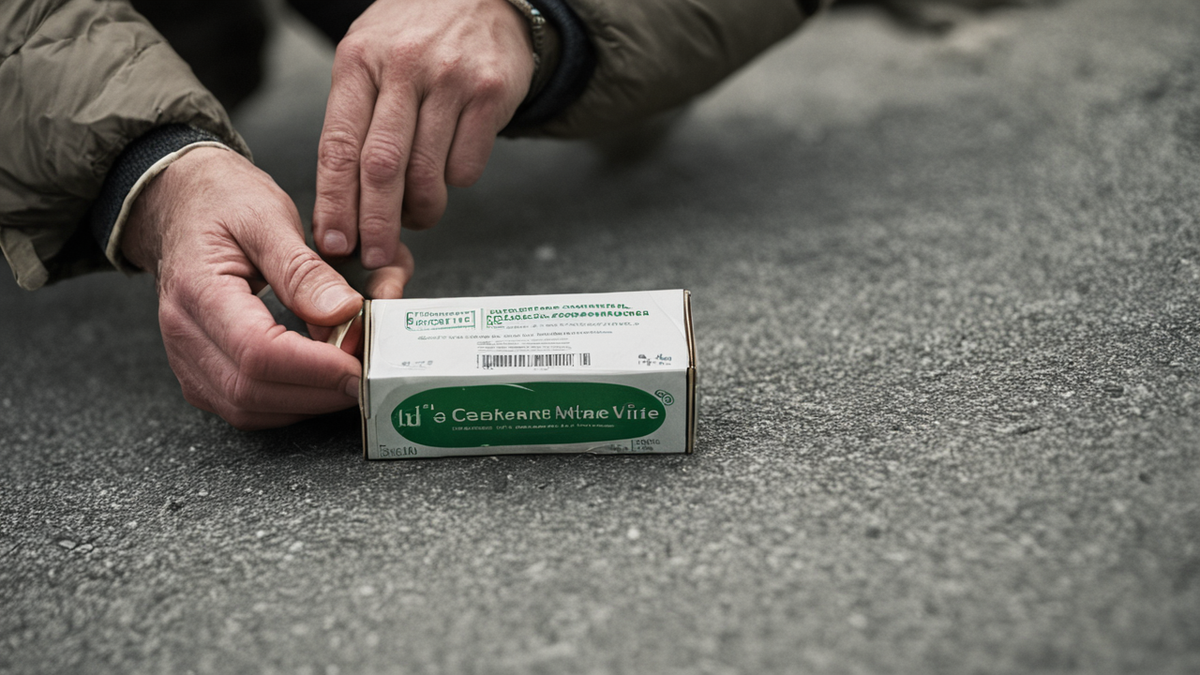 Buanderie mobile solidaire installée près d'un centre communautaire.