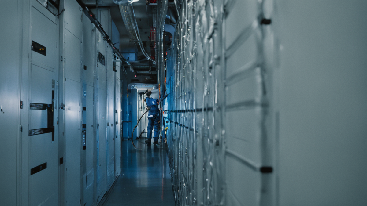 Lunettes connectées à côté d’un téléphone dans une scène de préparation d’usage.