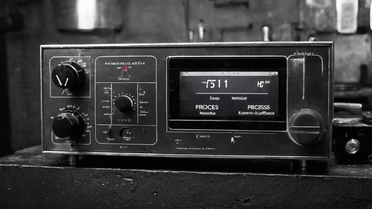 Local technique résidentiel avec module HVAC, conduits et thermostat dans une maison neuve.