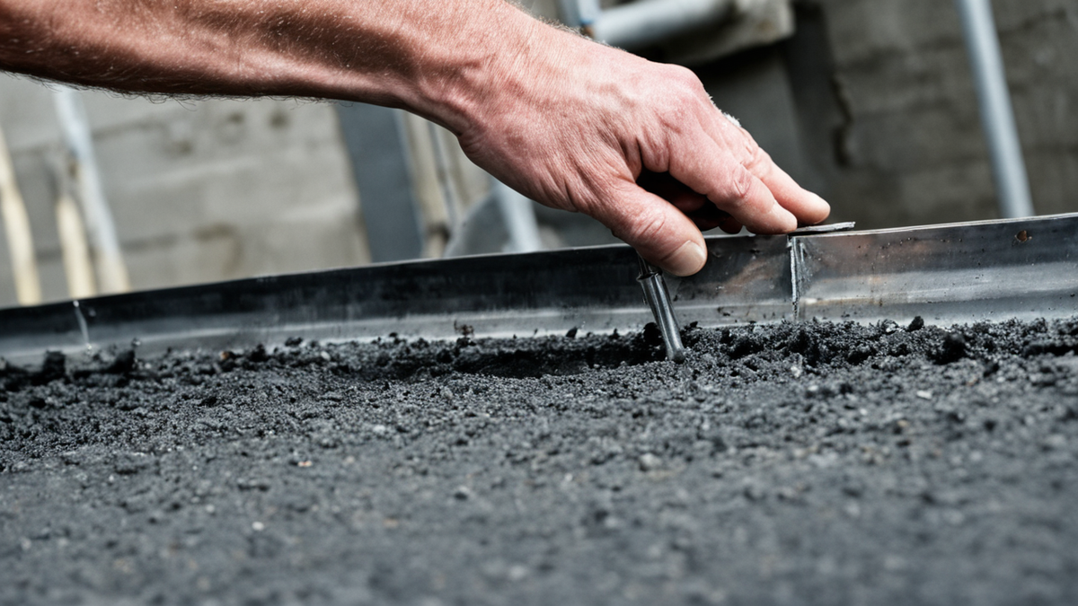 Toiture neuve avec panneaux photovoltaïques intégrés à la construction.