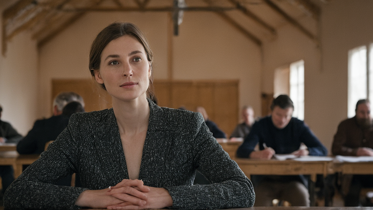 Bureau avec casque audio et ordinateur, prêt pour une mission à distance.