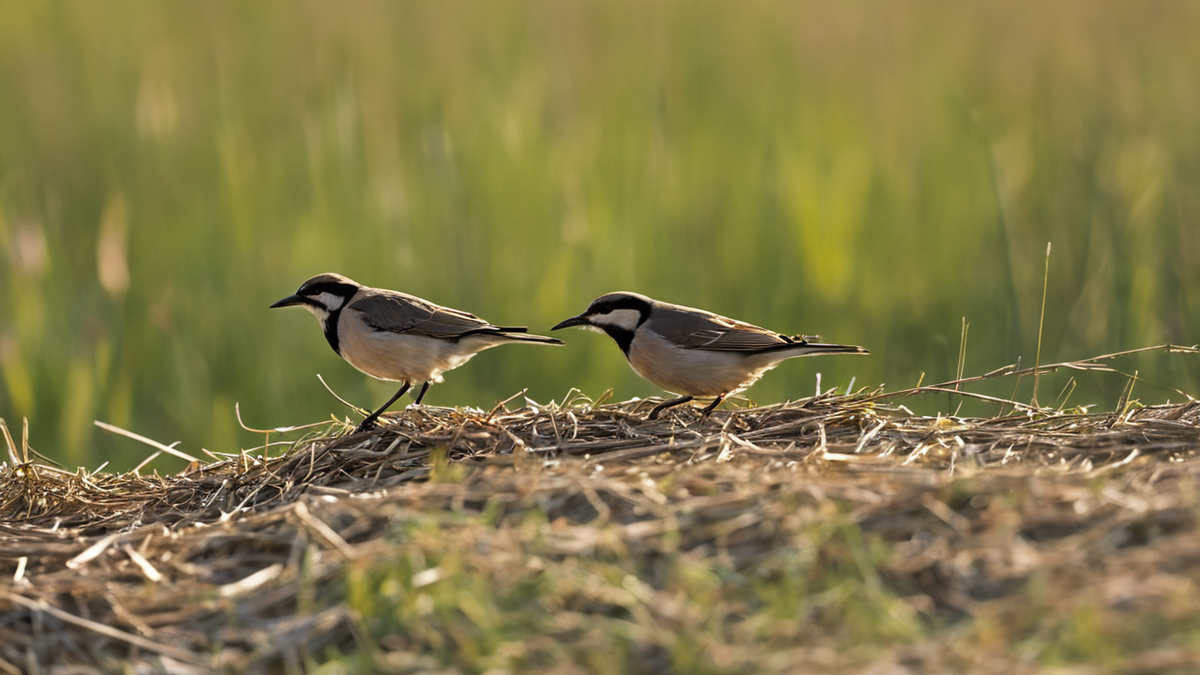 Nichoir fixé sous une corniche de bâtiment, avec traces de nidification.