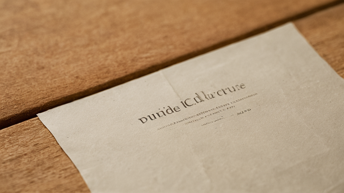 Une enveloppe et une trousse posées sur une table, symbole d’un don discret.