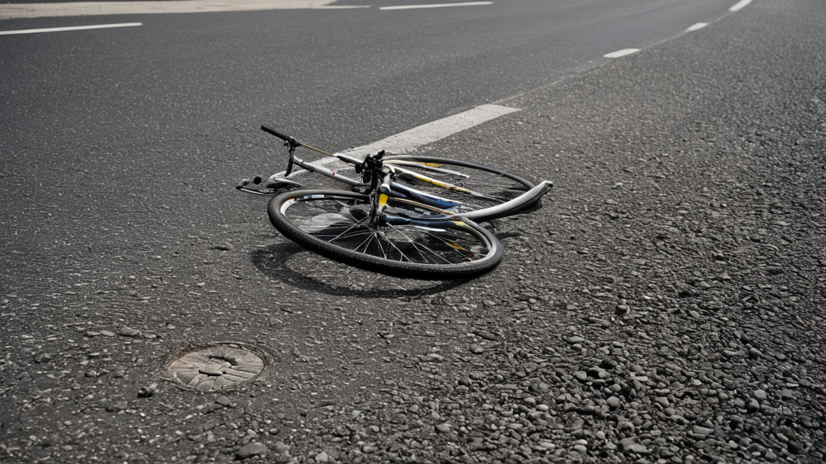 Une piste cyclable parisienne avec signalisation simple et espace de circulation lisible.