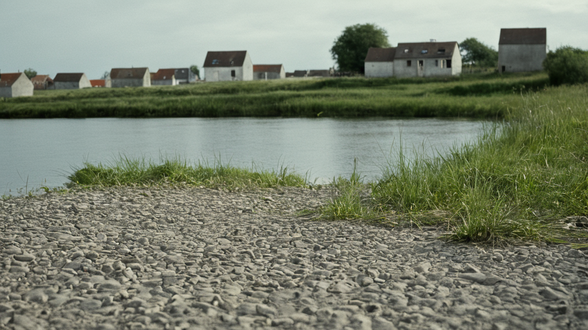Maisons de Príncipe dans un quartier entouré de végétation tropicale.