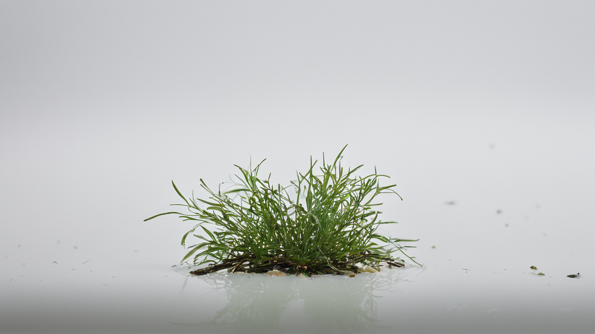 Rivage apaisé avec eau plus calme près d’un récif d’huîtres