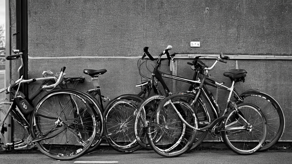 Groupe de coureurs courant ensemble en début de soirée sur un parcours urbain.