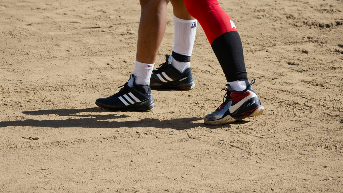 Petit groupe de coureurs échangeant après une sortie en soirée.