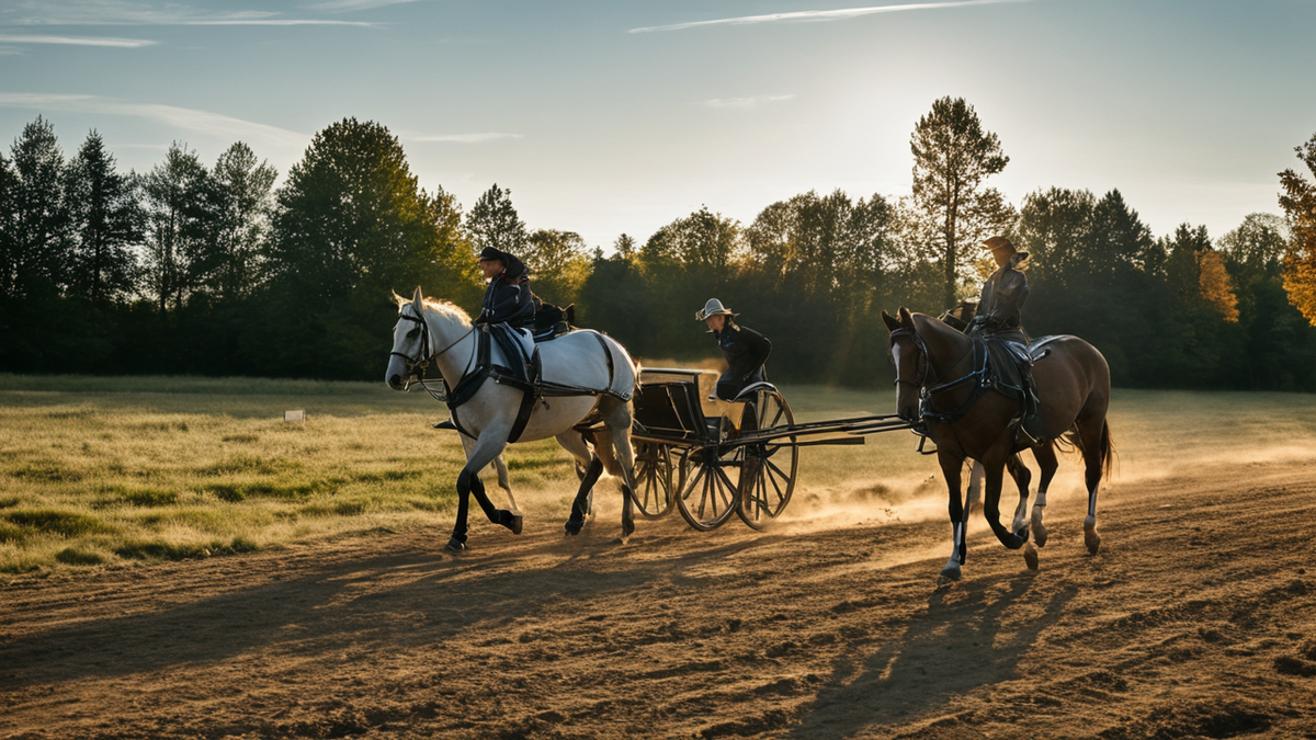 Joueuses s’échauffant sur un terrain, vue large avec cônes d’entraînement.