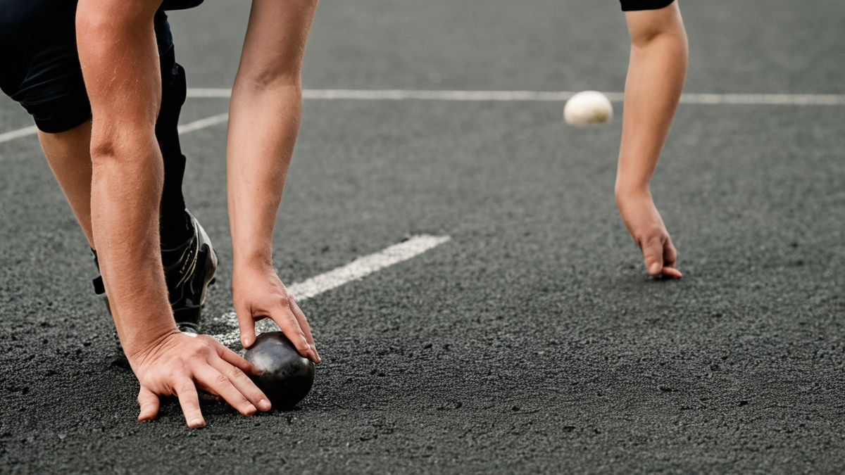 Atelier de sport scolaire adapté avec matériel inclusif et élèves en action