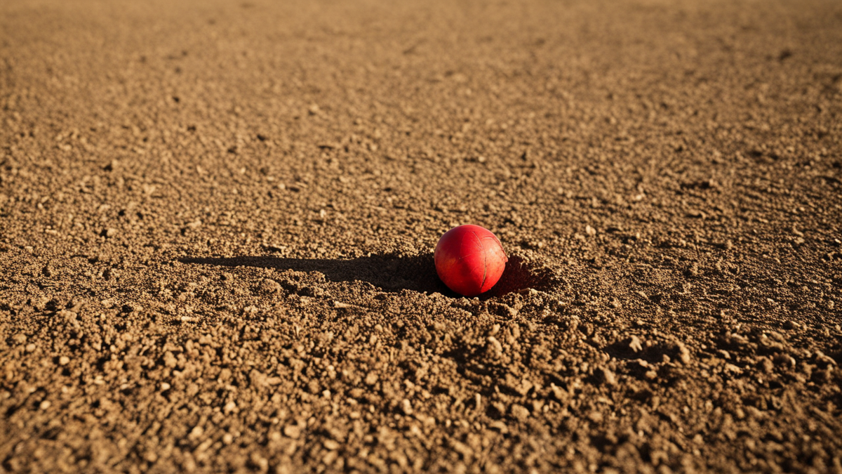 Le matériel et les lignes d’un terrain de quartier prêt à reprendre vie avant un tournoi.