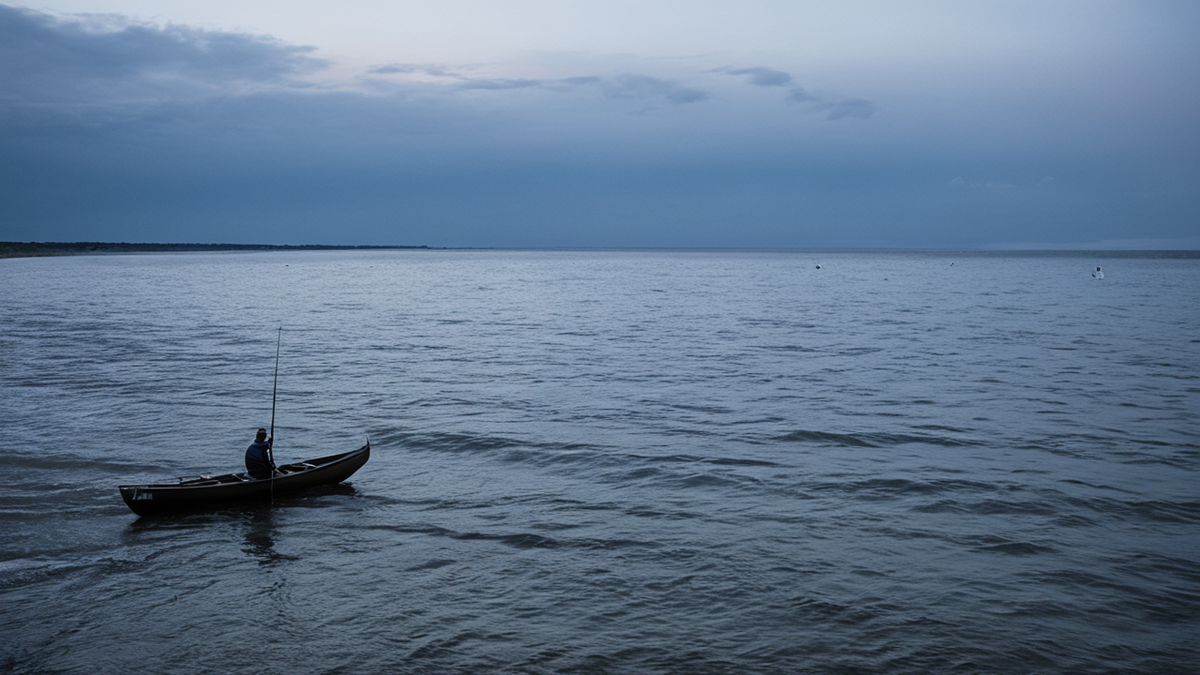 Plage protégée de nidification avec balisage discret au petit matin.